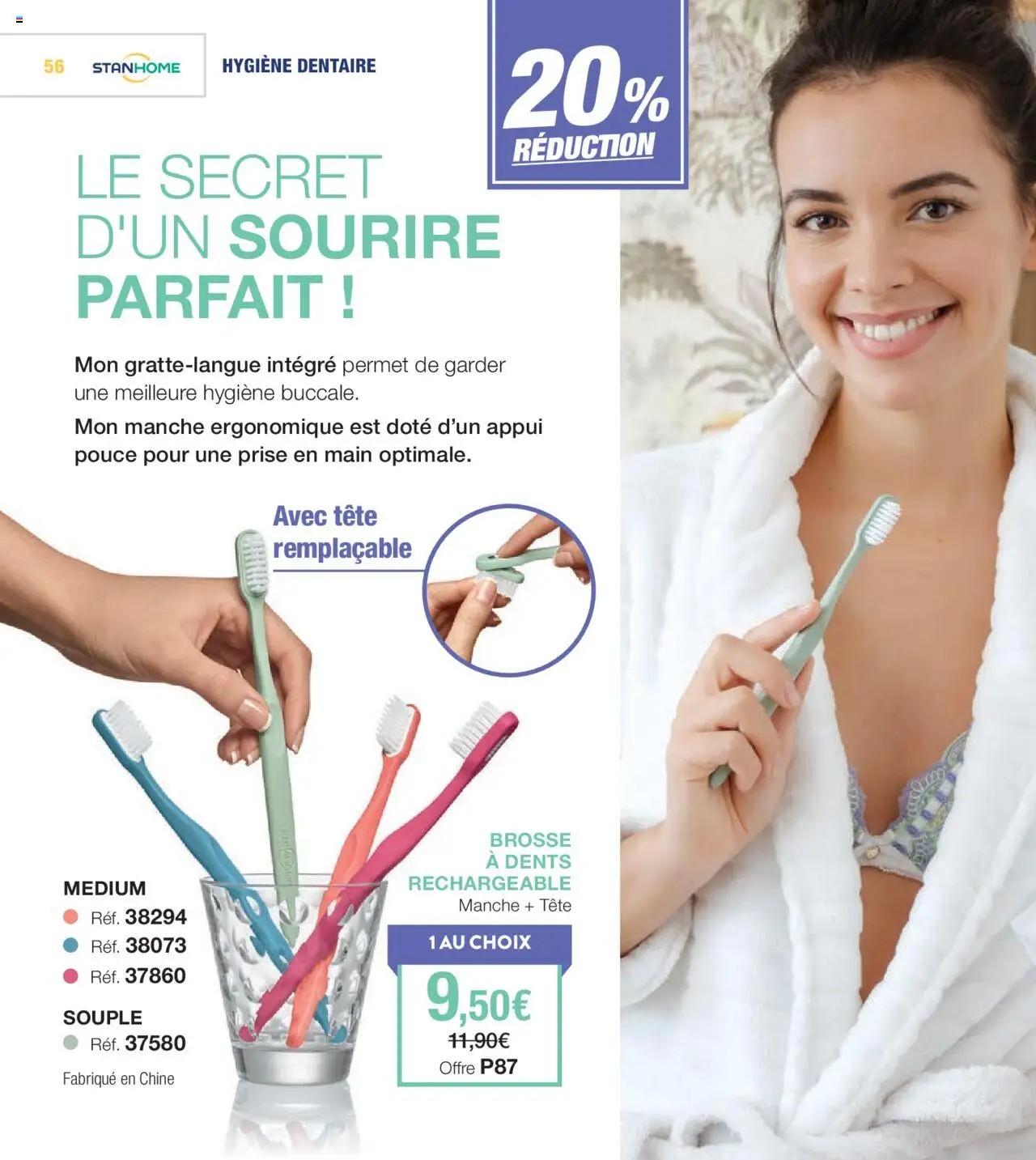  | Page: 56 | Produits: Brosse, Brosse à dents, Prise