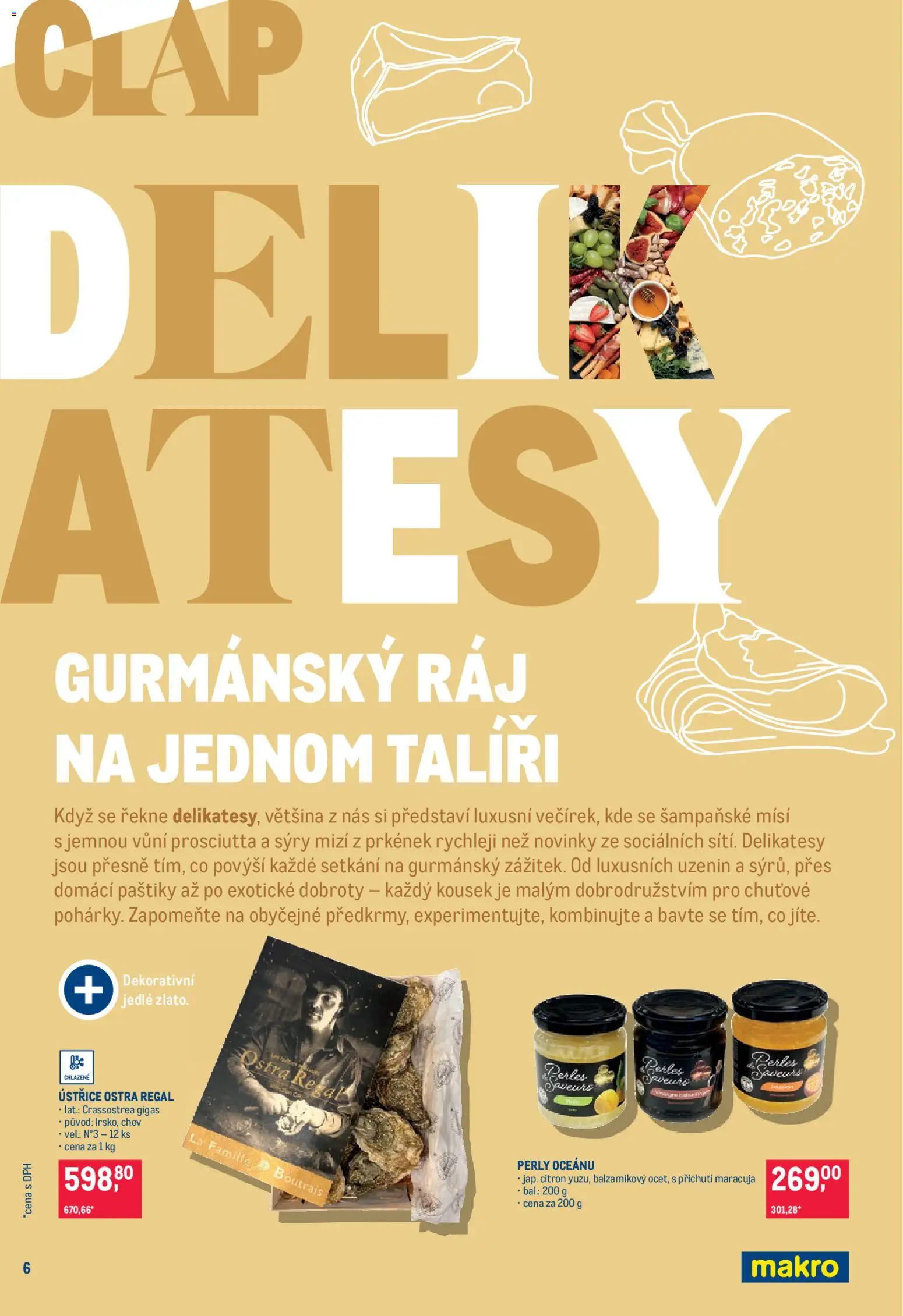 Makro leták - Pro milovníky jídla od 17.12.2025 | Strana: 6 | Produkty: Maracuja, Šampaňské, Citron, Regál