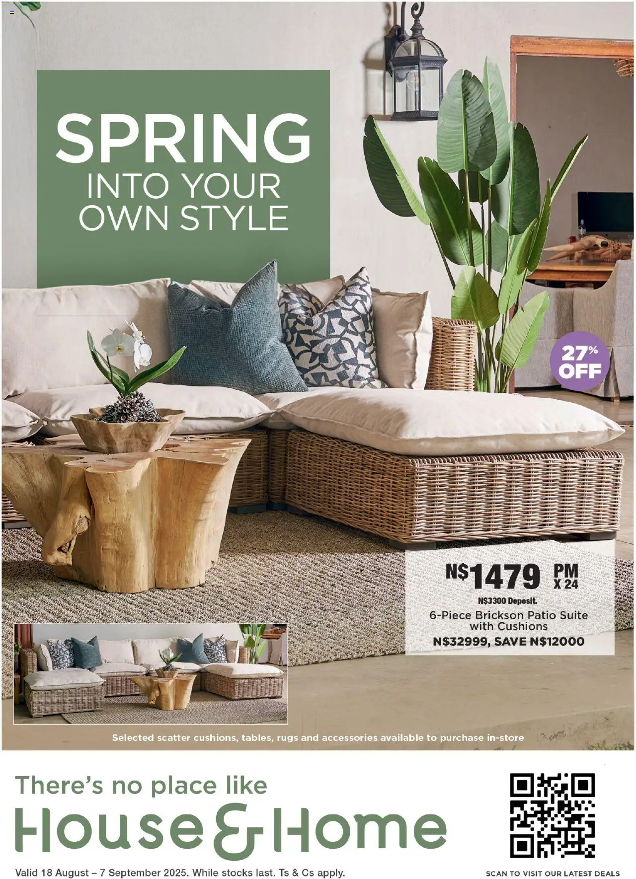 House and Home - Namibia Catalogue │ valid from 18.08.2025 | Page: 1