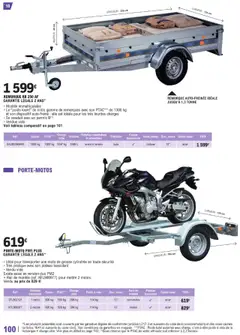 l'auto E.Leclerc - Prévisualisation de l'auto E.Leclerc - E-catalogue Leclerc | Bois d'Arcy valide à partir de 22.04.2025 | Page: 100 | Produits: Plateau, Poids, Remorque, Roue jockey