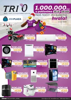 Tri O otvaranje prodavnice u  Aranđelovcu - pregled Tri O kataloga - važi od 25.12.2025