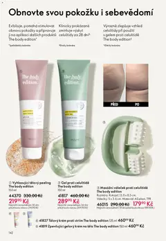 Náhled letáku Oriflame katalog č. 04/2026 od 04.03.2026 | Strana: 142 | Produkty: Tělový krém, Krém, Body, Peeling
