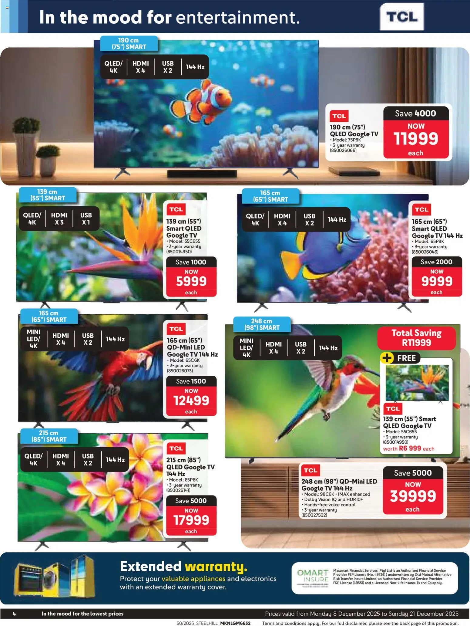 New Makro catalogue – valid from 08.12.2025 | Page: 4 | Products: TV