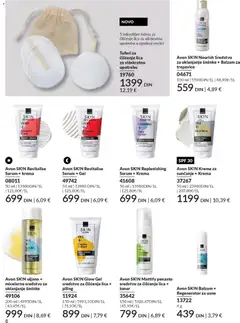 Avon SKIN Glow Gel sredstvo za čišćenje lica + piling, Gel sredstvo za čišćenje lica + piling, 150 ml - pregled AVON kataloga - važi od 01.04.2026 | Strana: 188