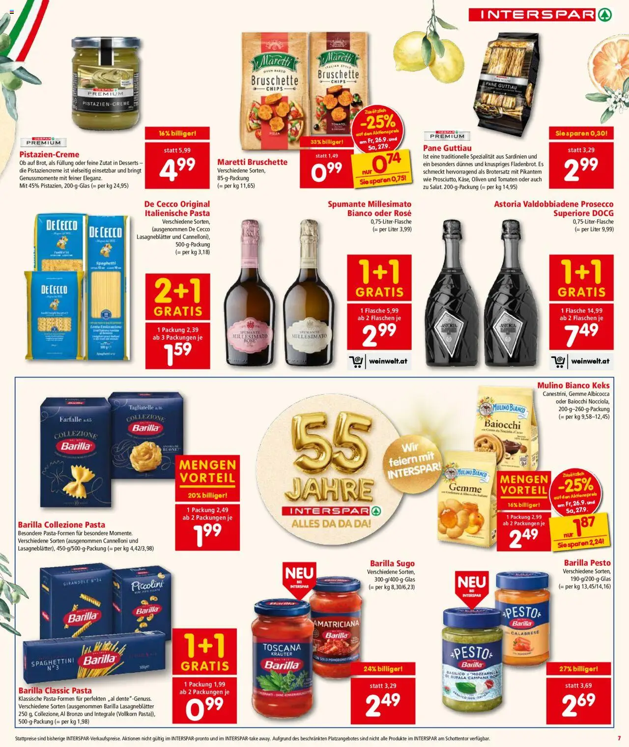 Interspar Flugblatt - Wien gültig ab 25.09.2025 | Seite: 9 | Produkte: Chips, Szeder, Hajdina liszt, Tomaten