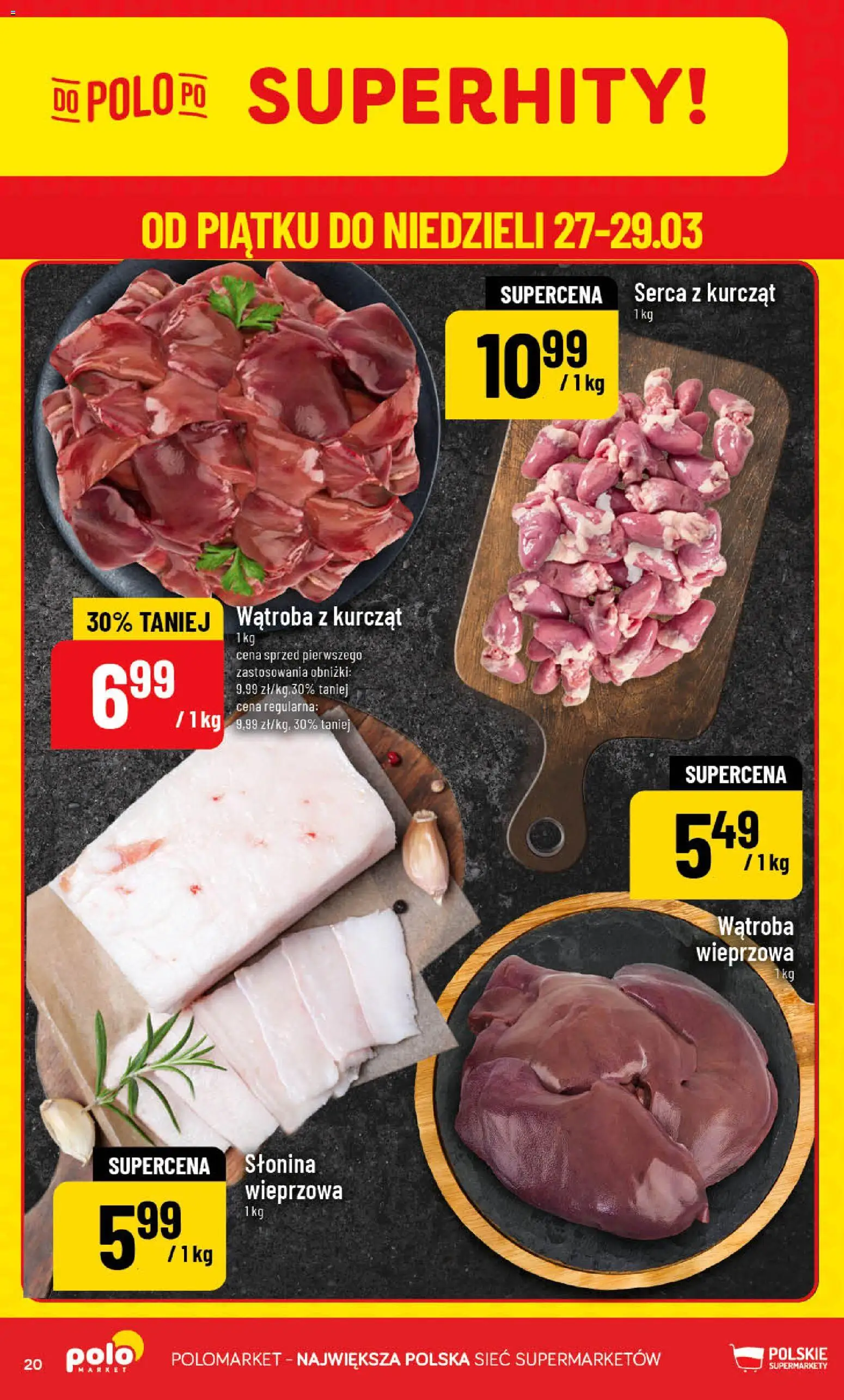 POLOmarket gazetka od 25.03.2026 | Strona: 20 | Produkty: Słonina