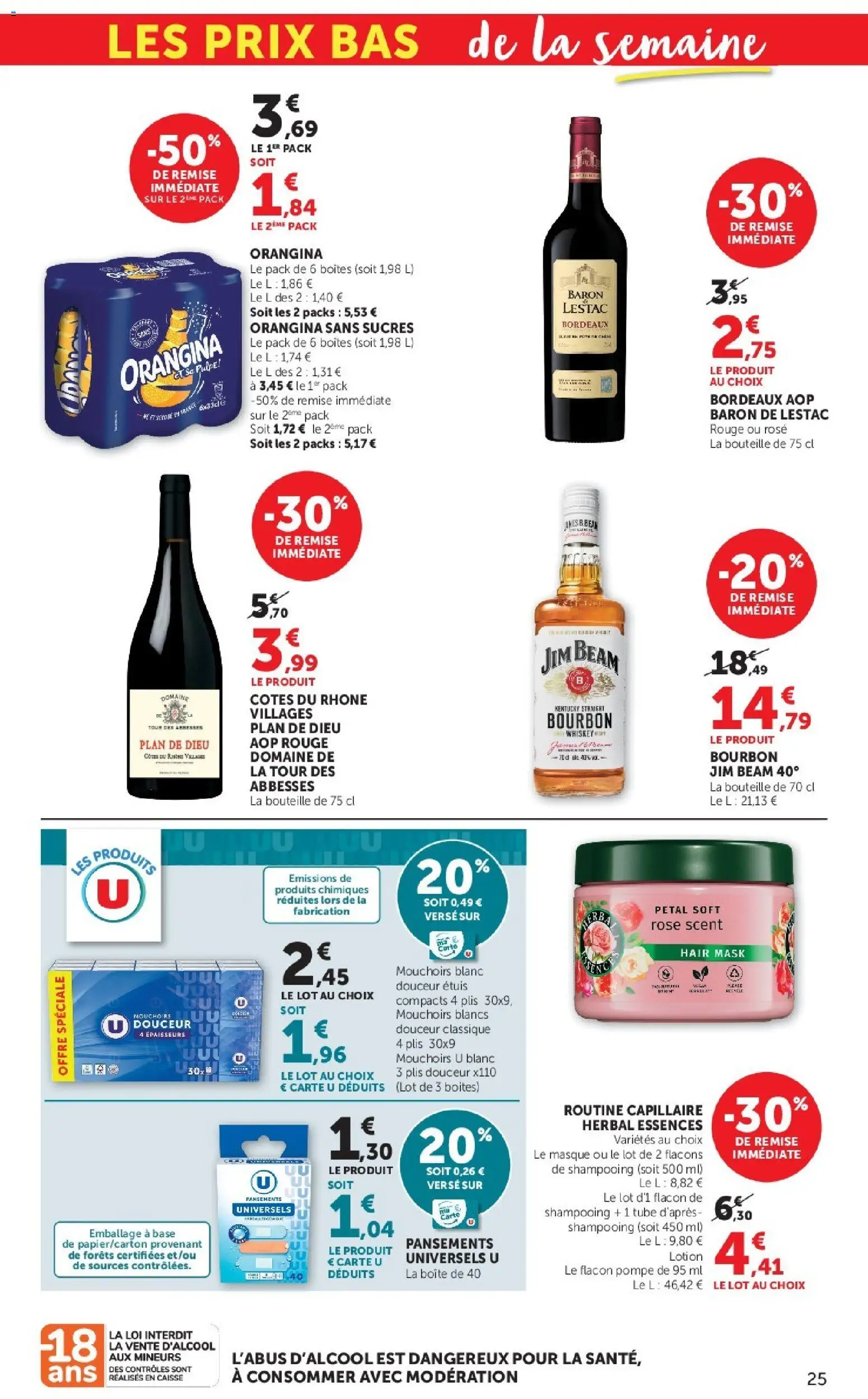 {H1} | Page: 25 | Produits: Orangina, Baron de Lestac, Masque, Bourbon