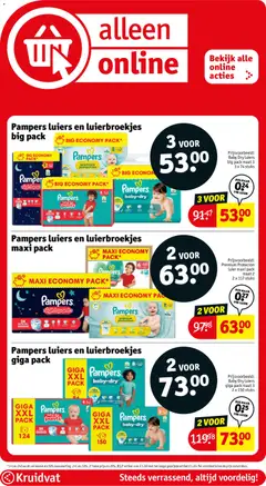 Kruidvat - Folder week 4 - Voorbeeld van een folder van Kruidvat, geldig van 19.01.2026 | Pagina: 78 | Producten: Kan, Pampers