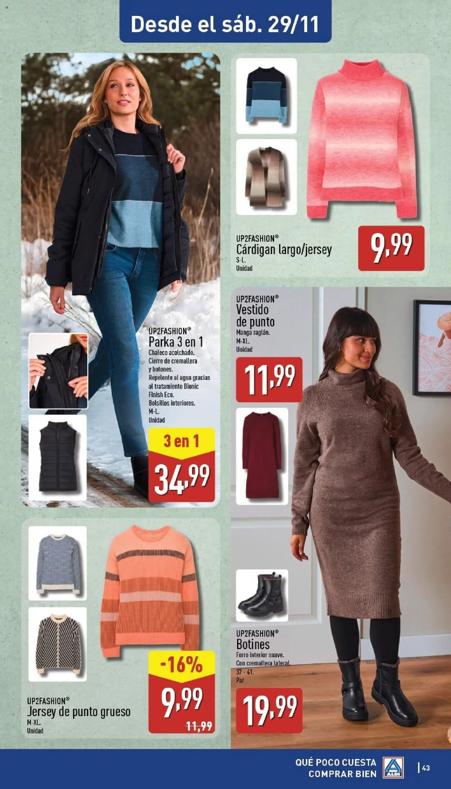 Aldi folleto Península │ válido desde el 24.11.2025 | Página: 43 | Productos: Chaleco