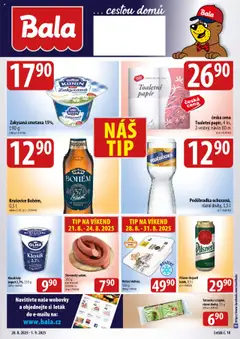 Náhled letáku BALA velký leták + od 20.08.2025