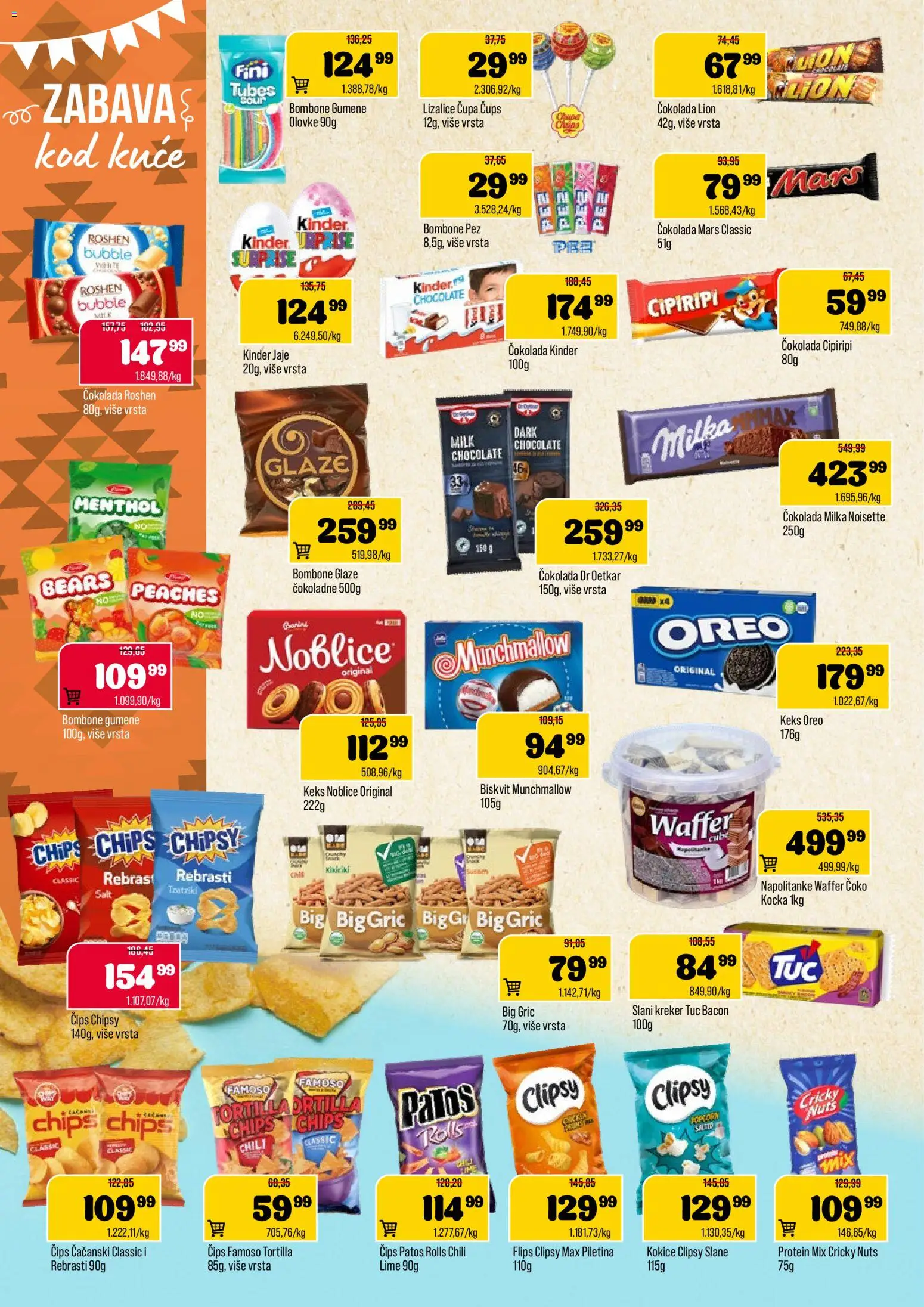 Podunavlje katalog - važi od 19.11.2025 | Strana: 8 | Proizvode: Oreo, Tuc, Čokolada, Piletina