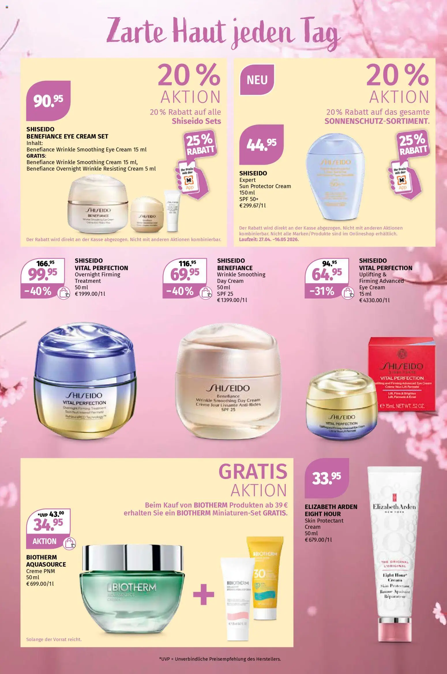 Müller Parfümerie-Highlights – gültig ab 27.04.2026 | Seite: 12 | Produkte: Creme