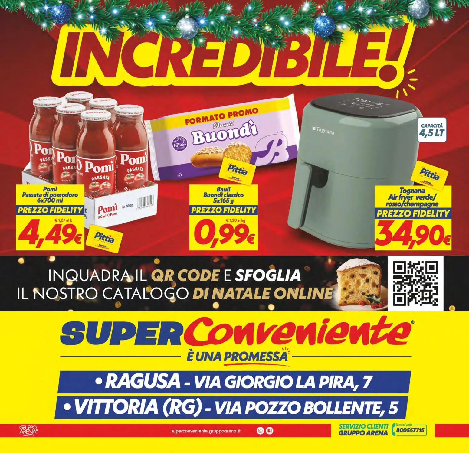Volantino SuperConveniente del 27.12.2025 | Pagina: 24 | Prodotti: Pomodoro, Polo, Passata di pomodoro