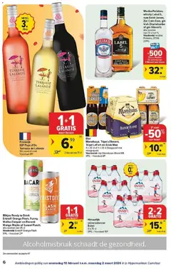 Carrefour - Folder - Voorbeeld van een folder van Carrefour, geldig van 18.02.2026 | Pagina: 6 | Producten: Wodka, Whisky, Mango, Lasagne tészta