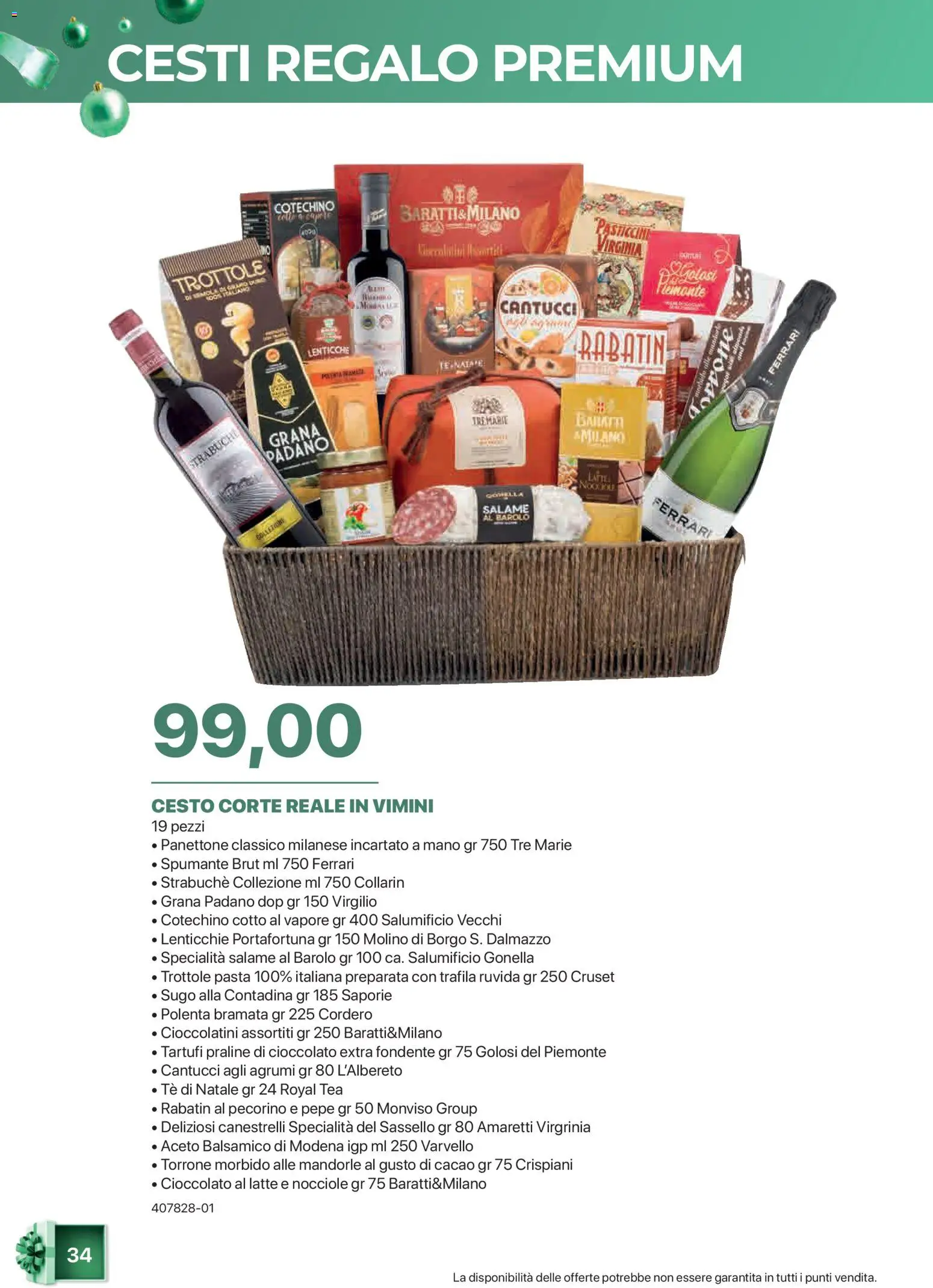 Volantino Sogegross del 05.11.2025 | Pagina: 34 | Prodotti: Salame, Latte, Cacao, Cotechino