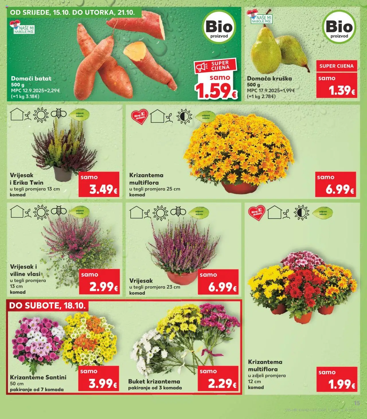 Kaufland katalog | vrijedi od 15.10.2025 | Stranica: 15 | Proizvodi: Kruška
