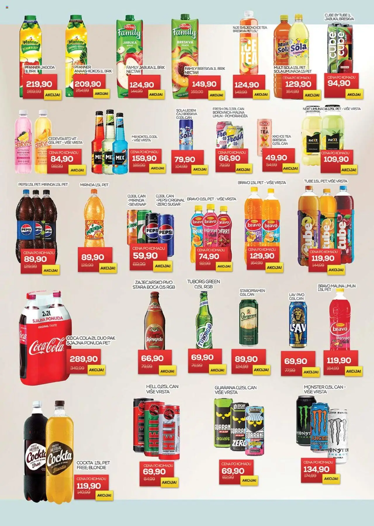 Medius katalog - važi od 12.08.2025 | Strana: 14 | Proizvode: Tuborg, Jagoda, Limun, Breskva