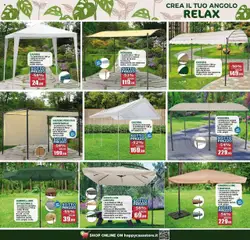 Volantino Happy Casa del 16.07.2025 | Pagina: 4 | Prodotti: Ombrellone, Tubo, Alluminio, Presa