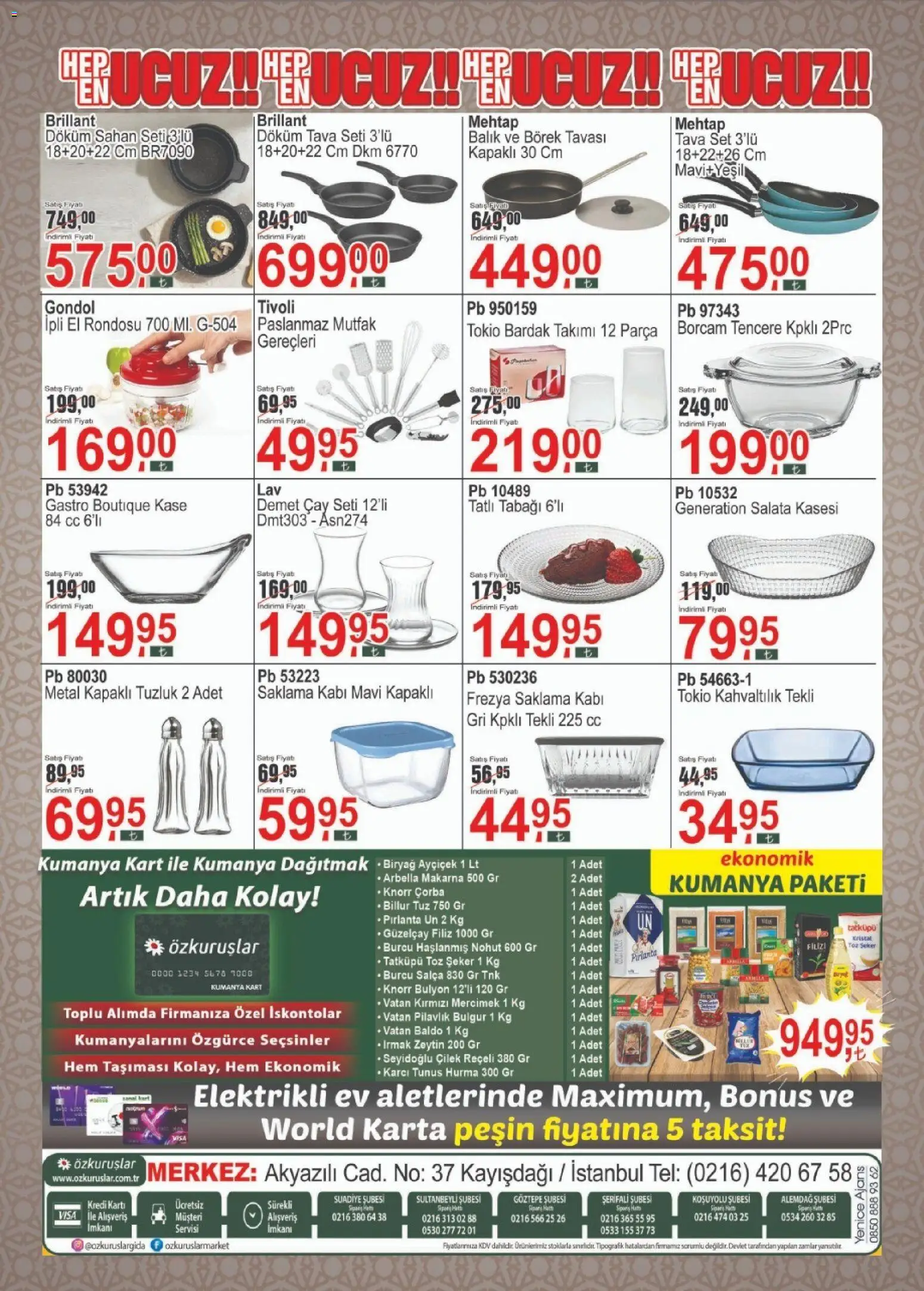 Özkuruşlar Katalog - 13.02.2026 tarihinden itibaren geçerlidir | Sayfa: 16 | Ürünler: Kaşe, Şeker, Çilek, Makarna