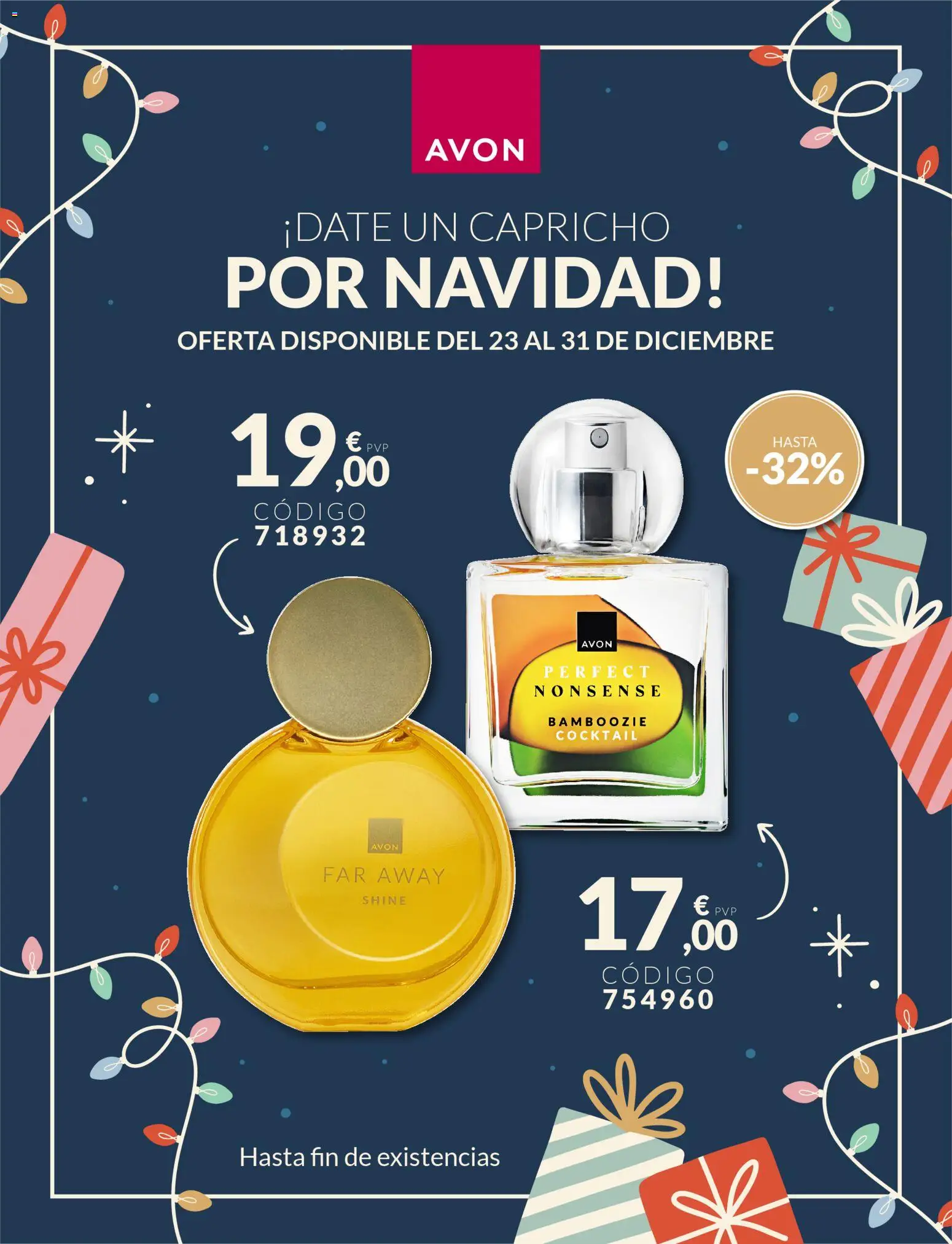Avon - Navidad │ válido desde el 23.12.2025 | Página: 1 | Productos: Perfume