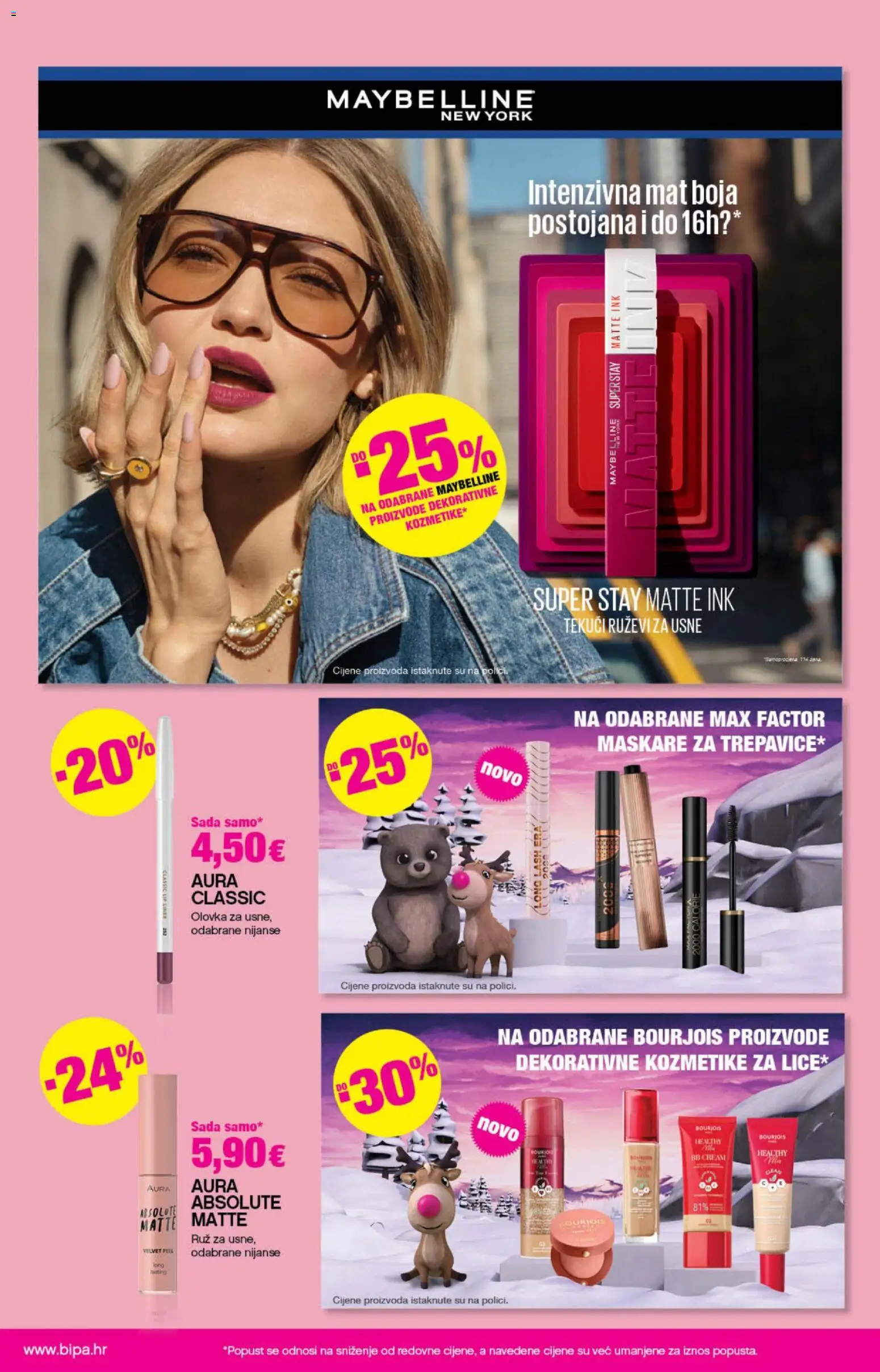 Bipa katalog | vrijedi od 13.11.2025 | Stranica: 2 | Proizvodi: Ruž, Maybelline