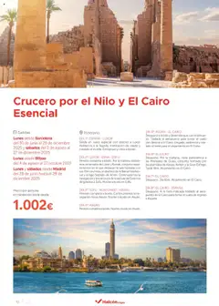 Vista previa Halcón Viajes Egipto válido desde el 01.07.2025 | Página: 10 | Productos: Navegación