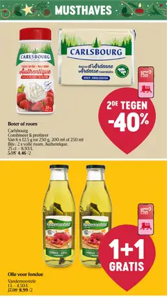 Olie voor fondue, Vandemoortele 1 L - Voorbeeld van een folder van Delhaize, geldig van 18.12.2025 | Pagina: 31 | Producten: Szünetmentes tápegység, Grill, Crème, Olie