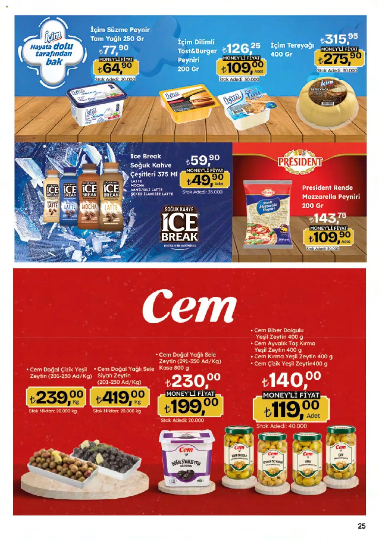 Migros Katalog - Migroskop - 09.10.2025 tarihinden itibaren geçerlidir | Sayfa: 25 | Ürünler: Peynir, Kahve, Biber, Zeytin