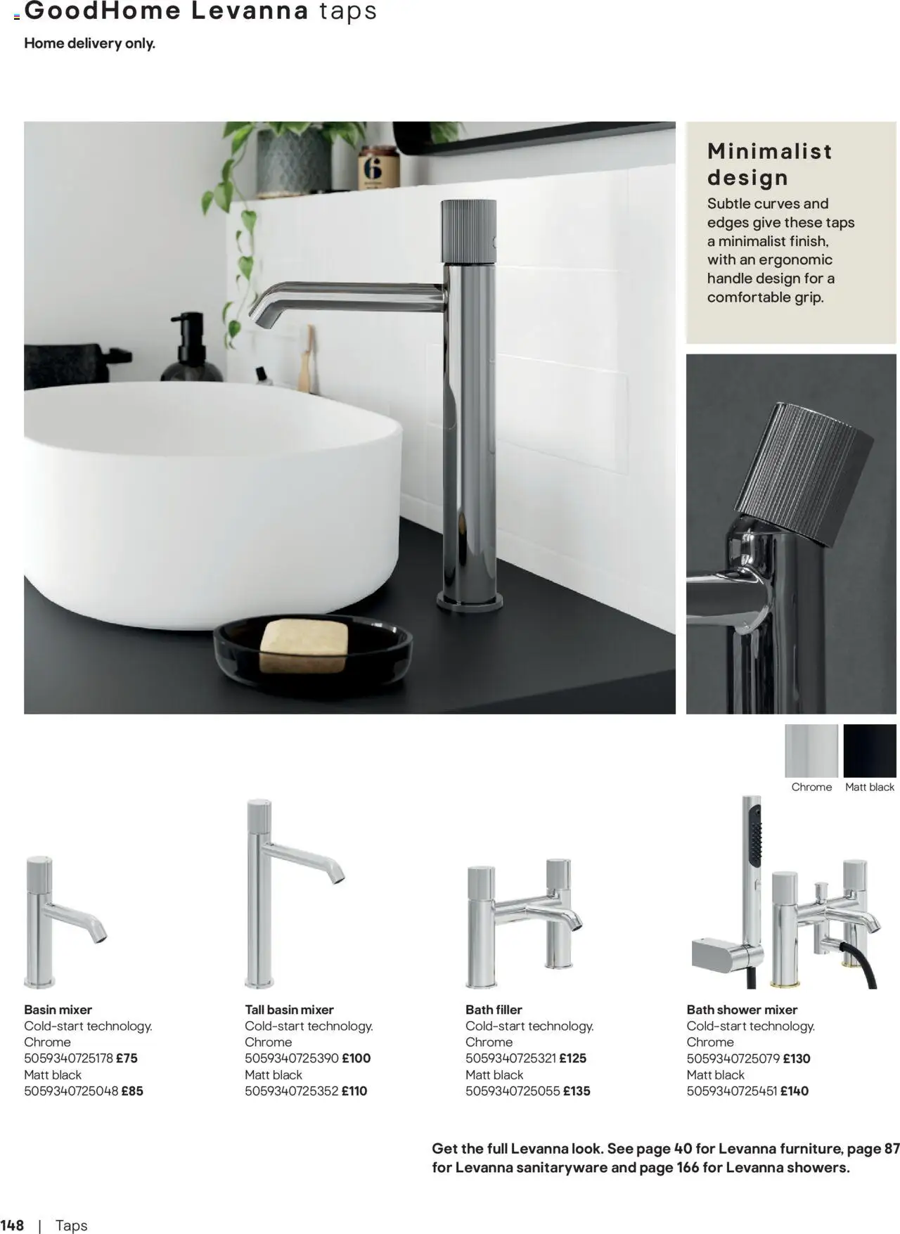  | Page: 148 | Products: Bath, Shower, Handle, Mixer