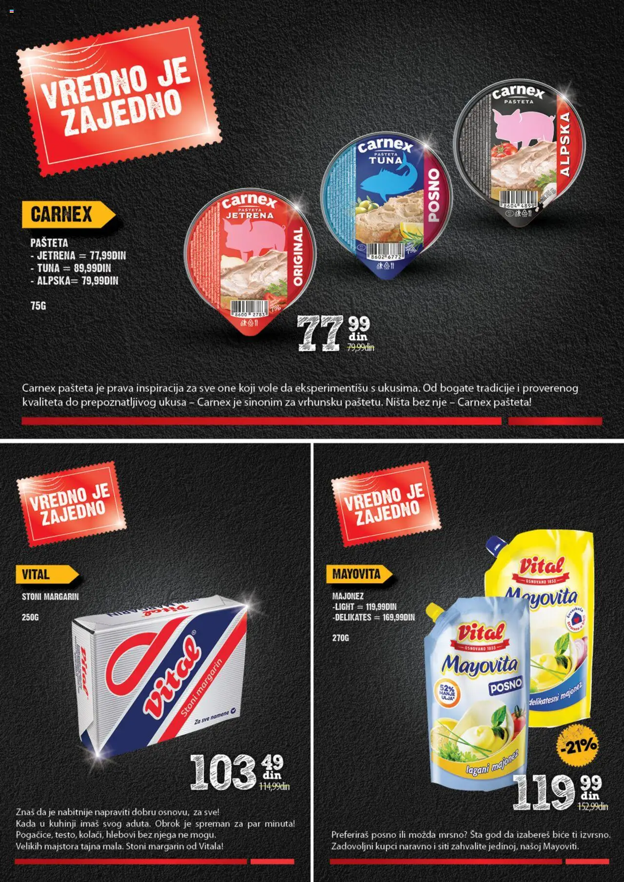 Idea katalog - važi od 16.10.2025 | Strana: 5 | Proizvode: Majonez, Margarin, Pašteta