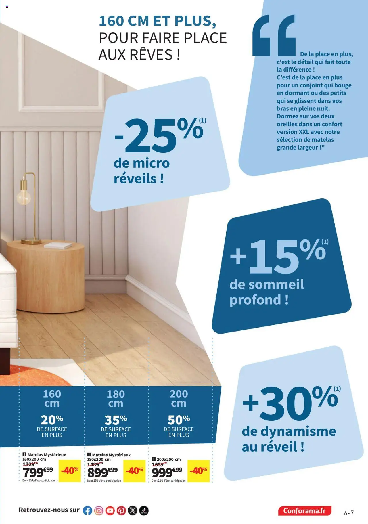  | Page: 7 | Produits: Réveil, Matelas