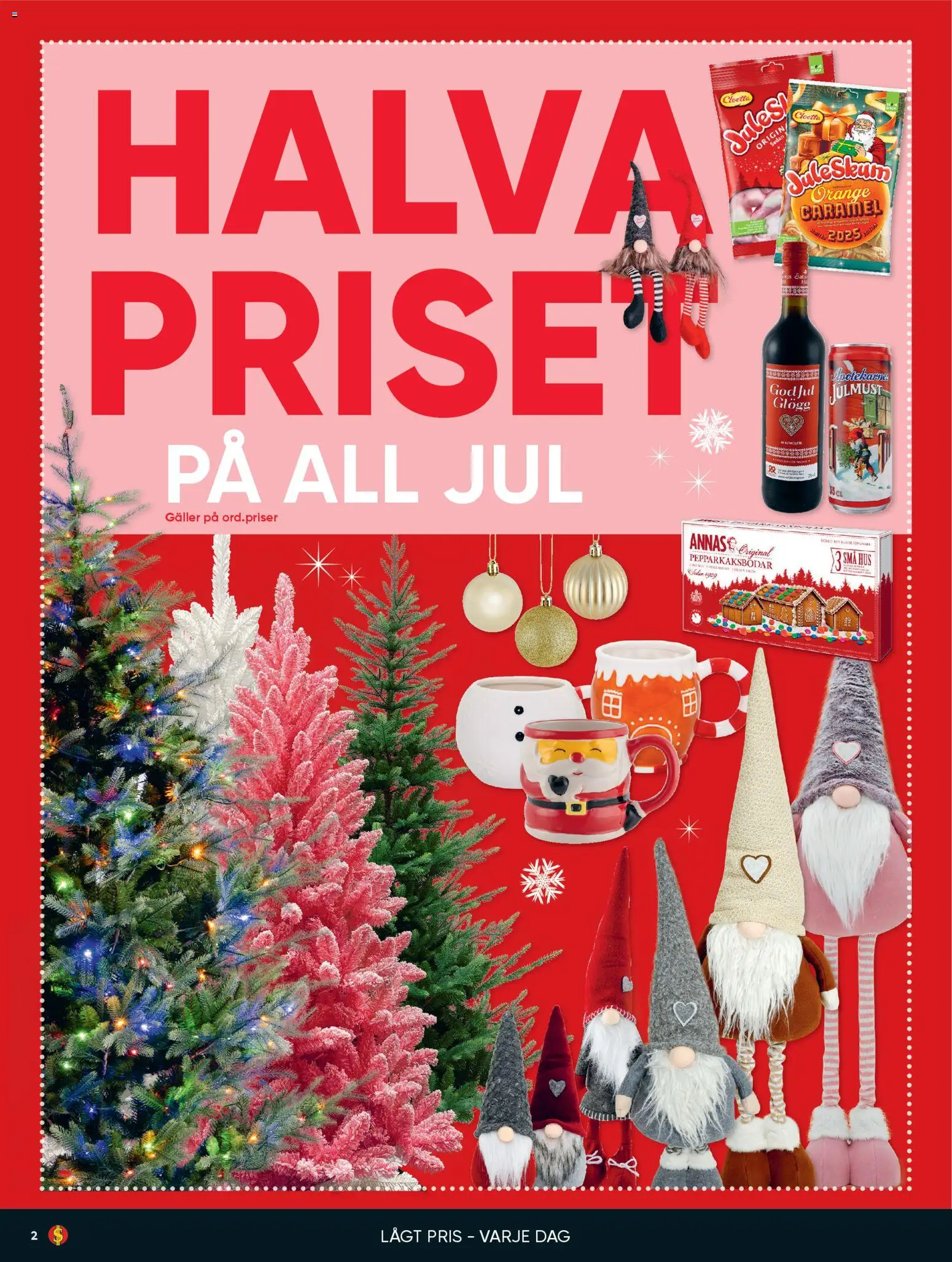 Dollar Store reklamblad aktuell från 22.12.2025 | Sida: 2 | Produkter: Galler