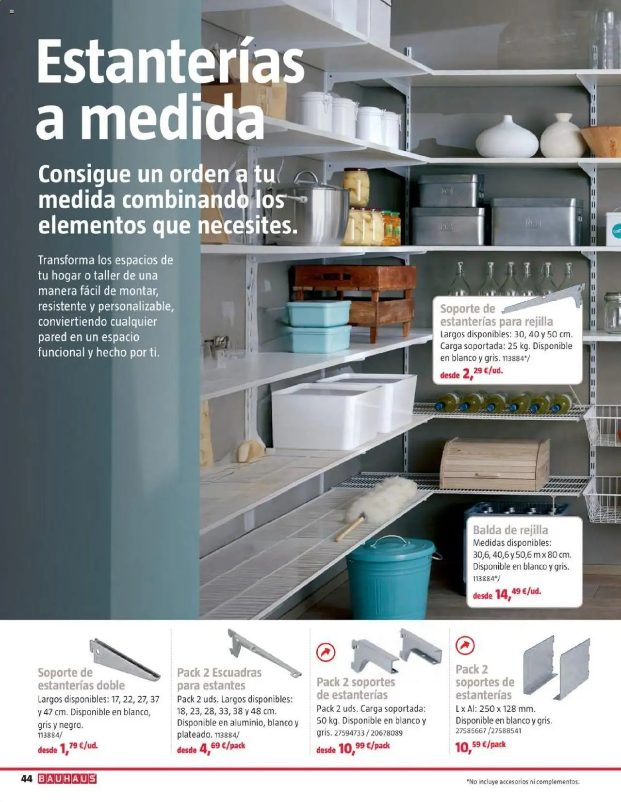 Bauhaus folleto │ válido desde el 05.08.2025 | Página: 44