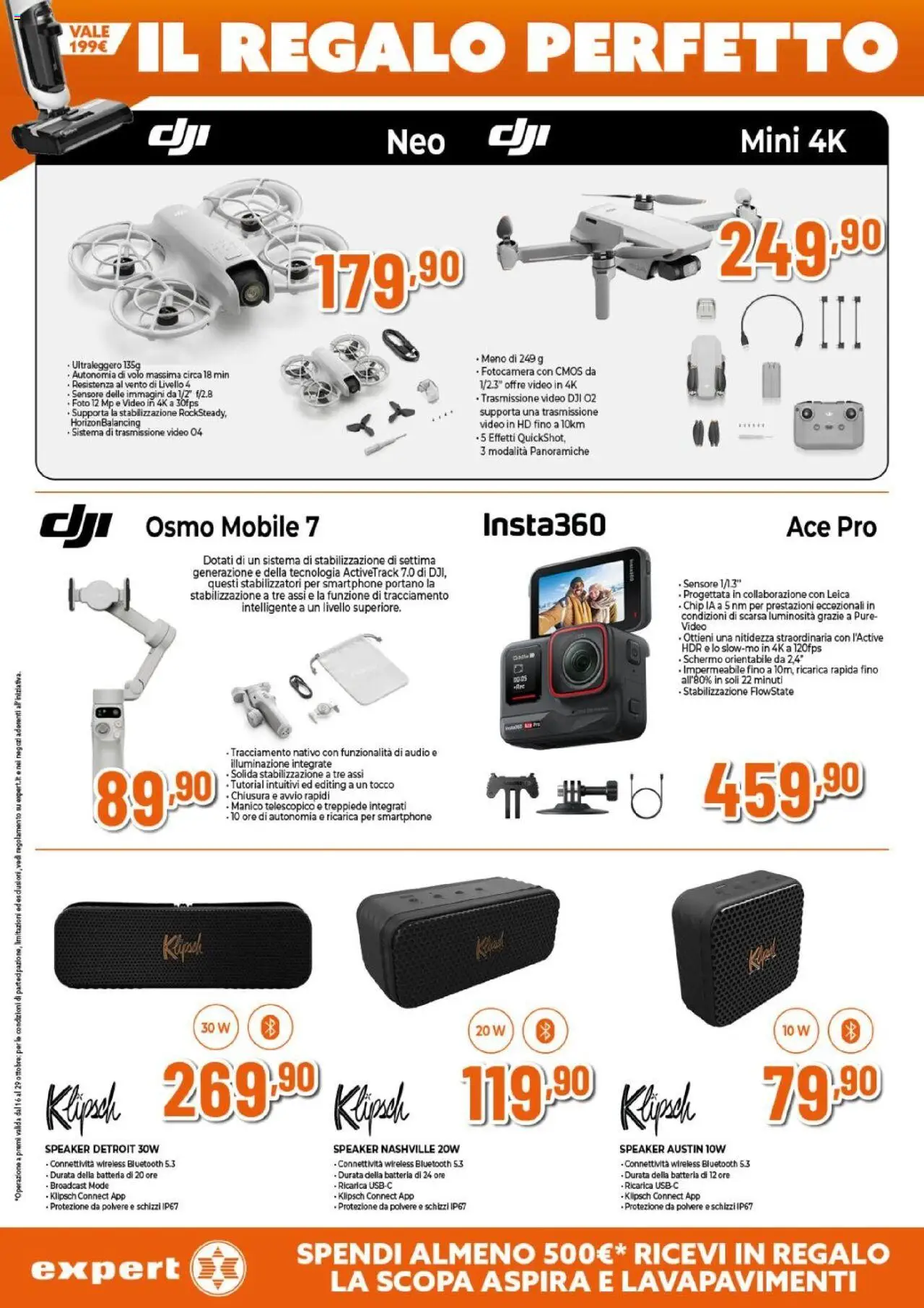 Volantino Expert del 16.10.2025 | Pagina: 16 | Prodotti: Schermo, Mobile, Video, Batteria