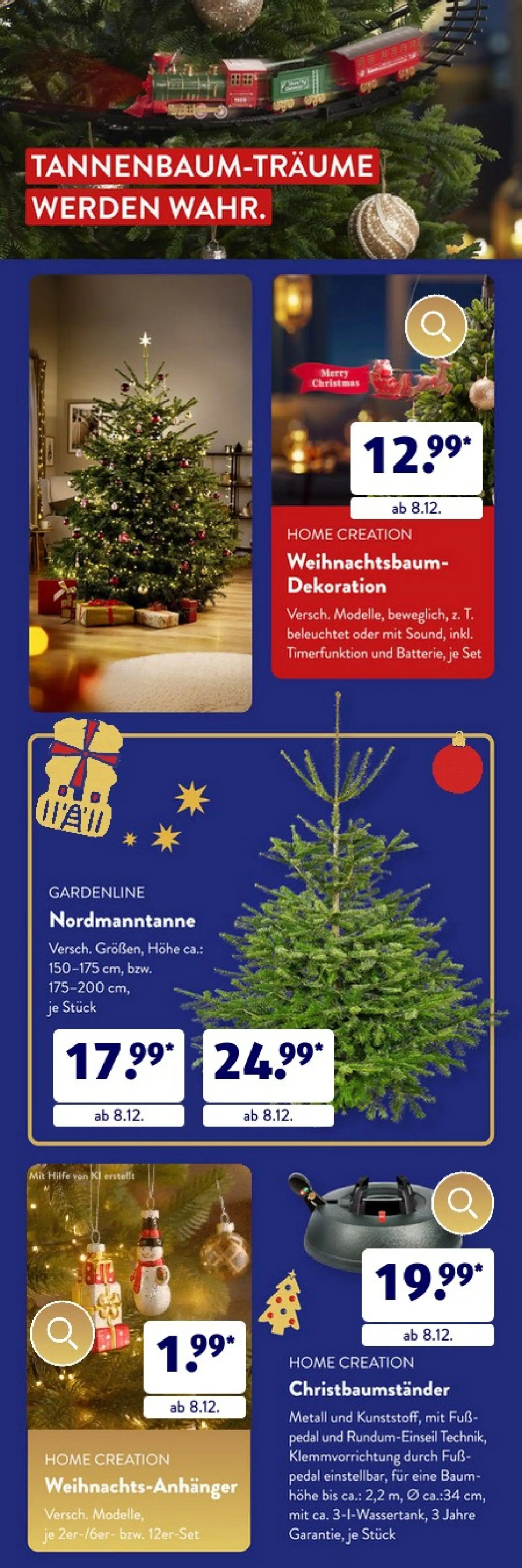 Aldi Süd - Weihnachtsbroschüre Dezember 2025 – gültig ab 01.12.2025 | Seite: 2 | Produkte: Home creation