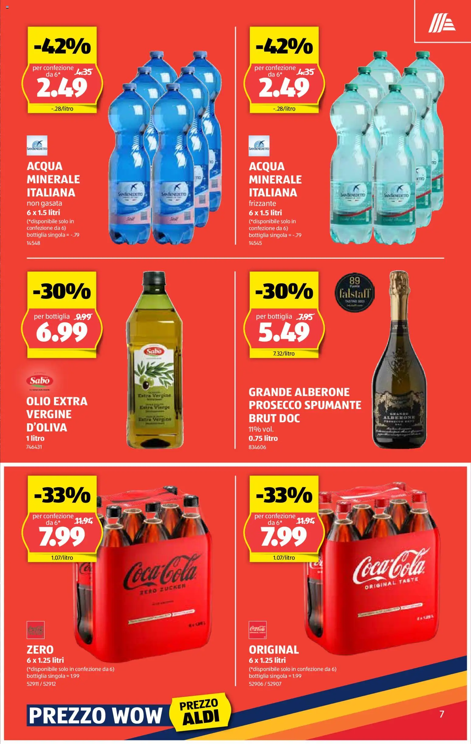 Aldi Aktionen IT – gültig ab 05.03.2026 | Seite: 8 | Produkte: Coca Cola, Zucker