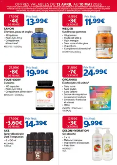 Costco - Prévisualisation de Costco catalogue valide à partir de 13.04.2026 | Page: 18 | Produits: Body, Sucre, Mangue, Douche