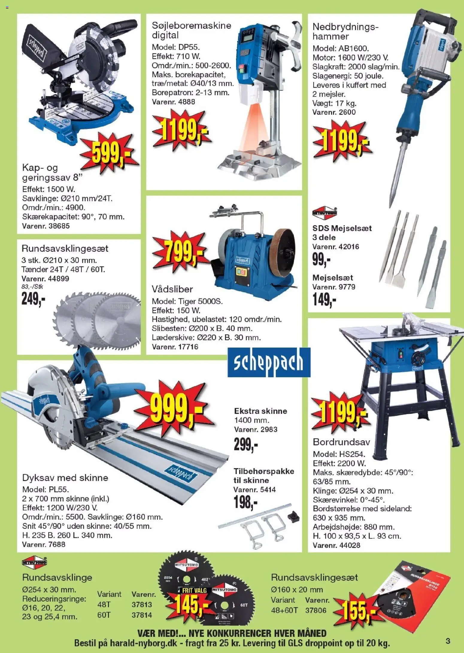 Harald Nyborg tilbudsavis – gyldig fra 26.02.2026 | Side: 3 | Produkter: Kuffert, Hammer