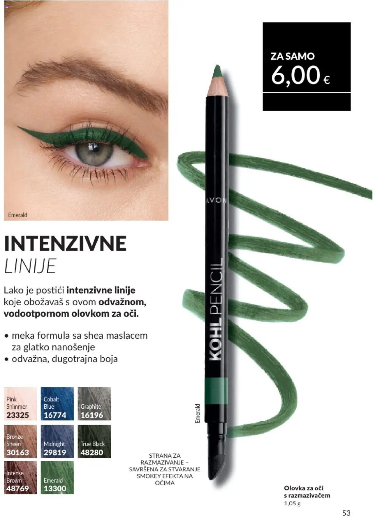 Avon katalog | vrijedi od 31.05.2025 | Stranica: 53 | Proizvodi: Olovka za oči