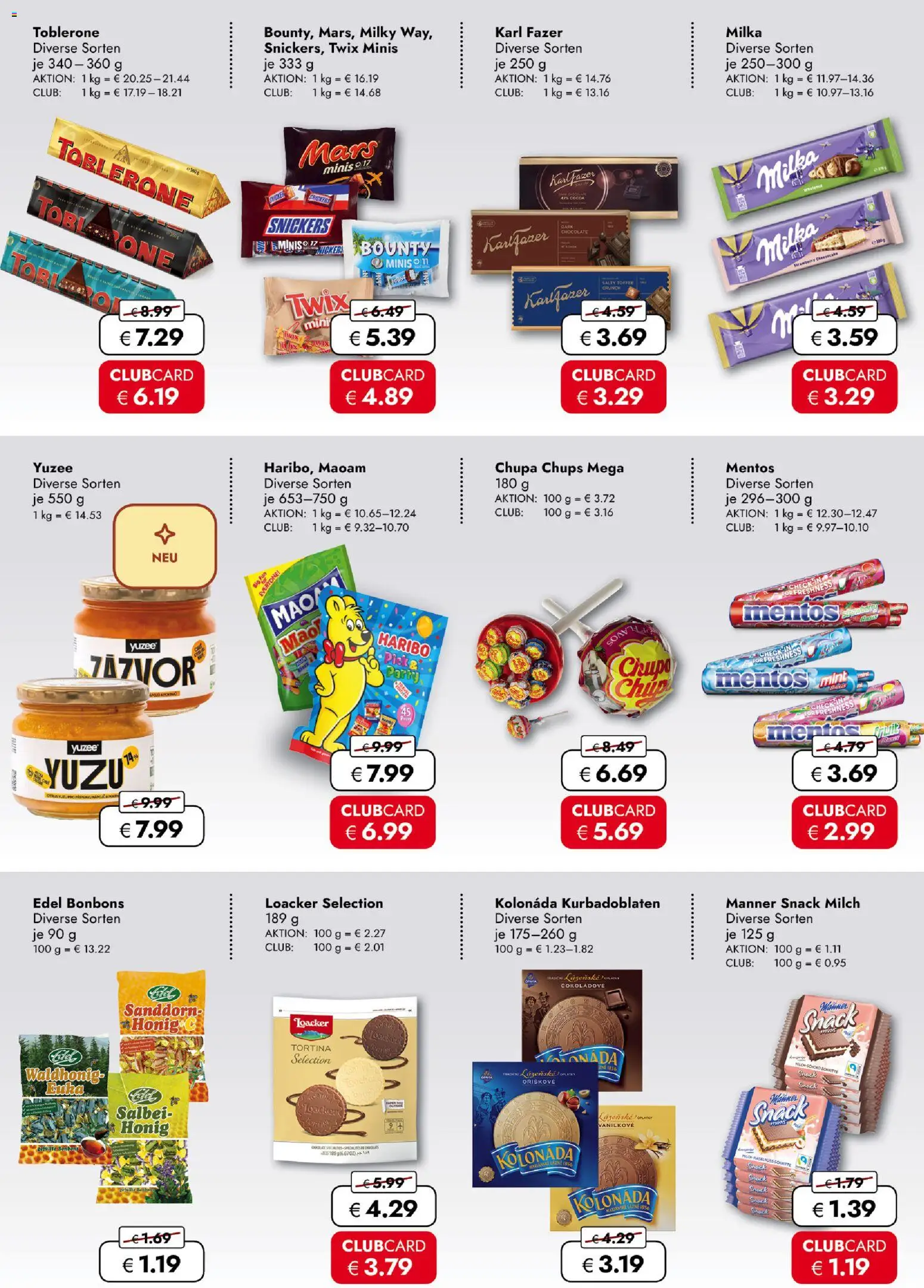 Travel Free  Aktionsangebote – gültig ab 20.02.2026 | Seite: 8 | Produkte: Haribo, Milch, Milka, Snickers