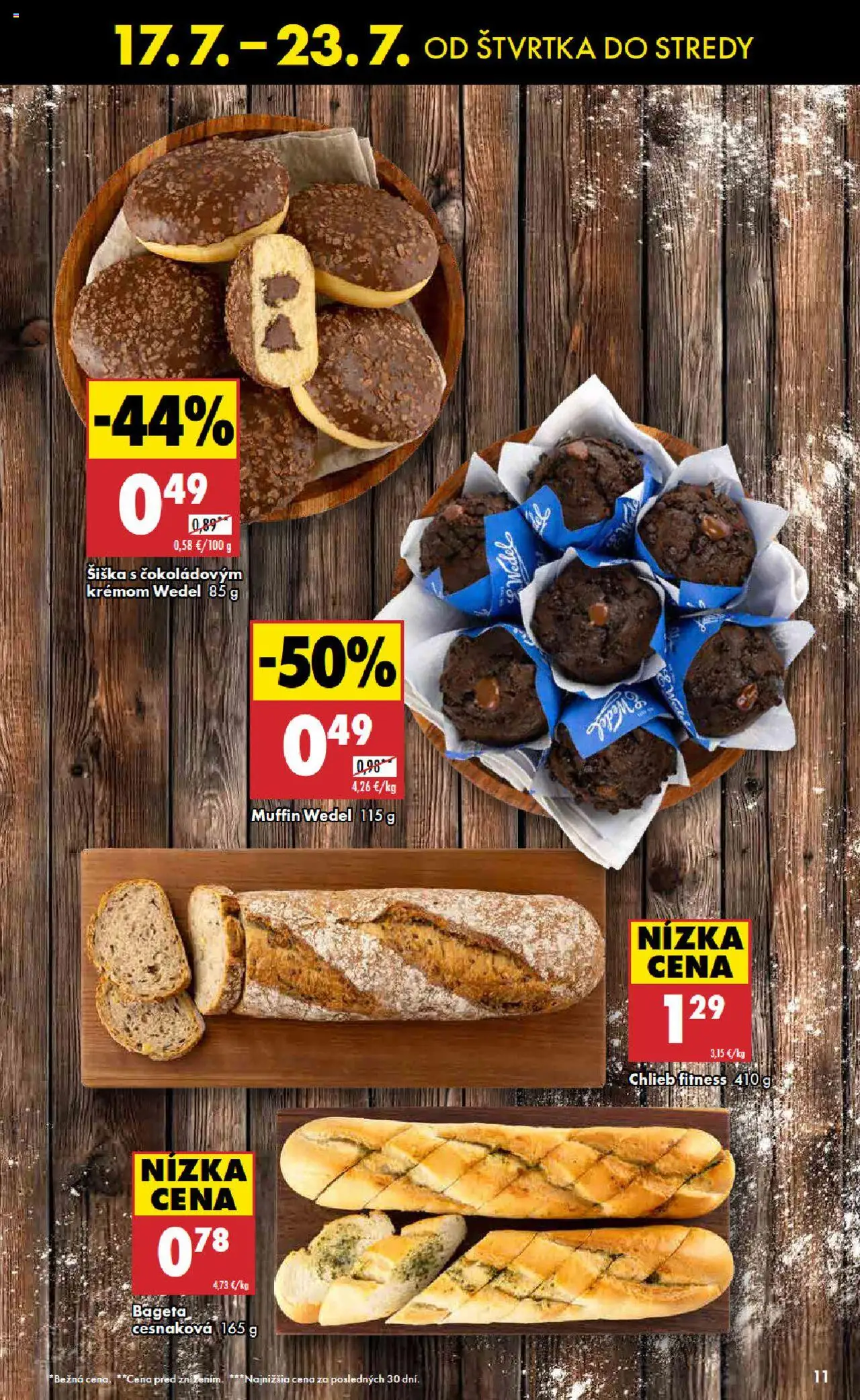 Biedronka leták │ platný od 17.07.2025 | Strana: 11 | Produkty: Chlieb