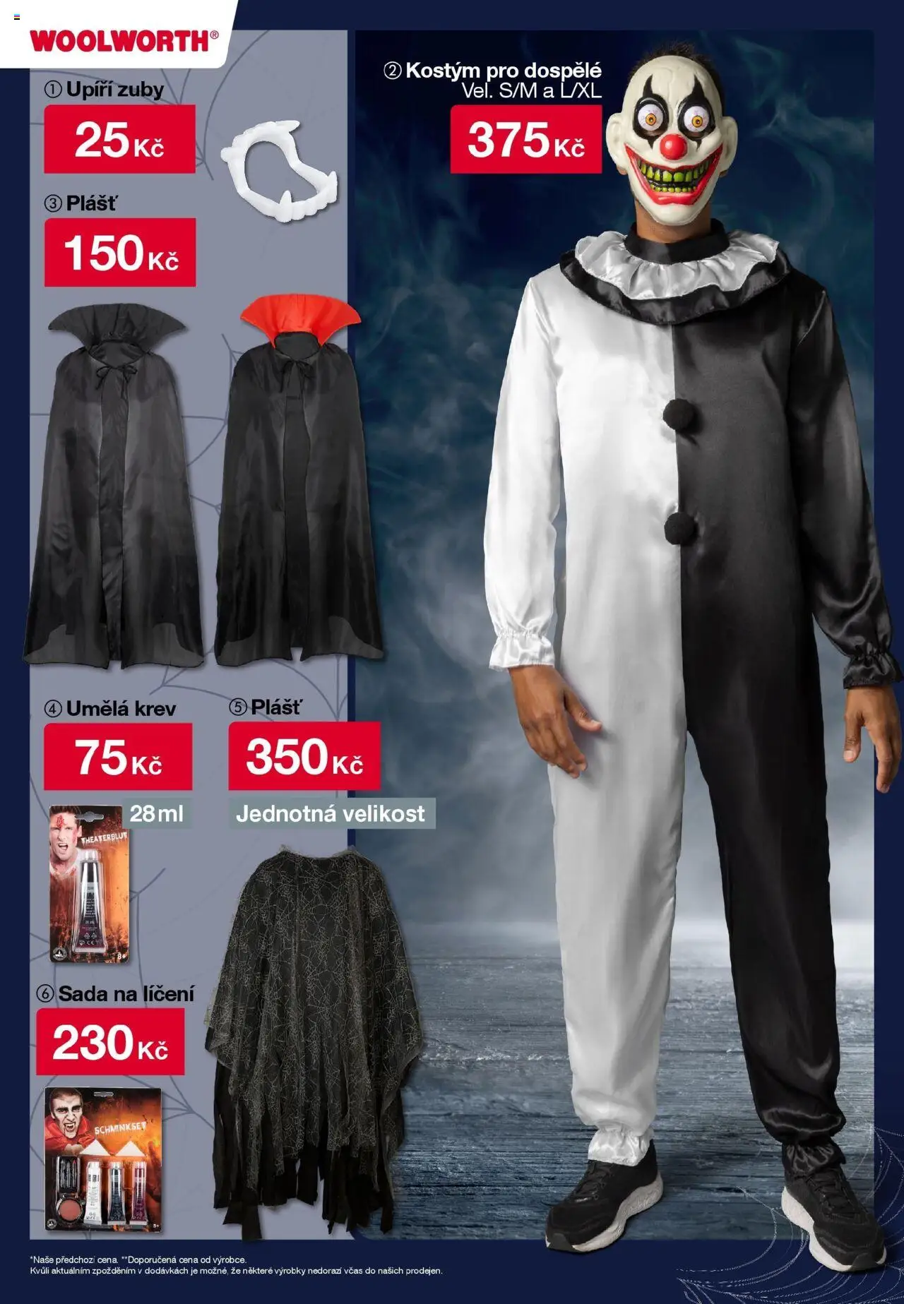 Woolworth leták od 03.10.2025 - akční nabídka | Strana: 21 | Produkty: Kostým