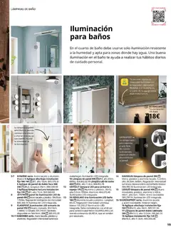Vista previa Catálogo IKEA Iluminación y hogar inteligente válido desde el 06.03.2026 | Página: 19 | Productos: Té, Galette de chaise, Armario, Espejo