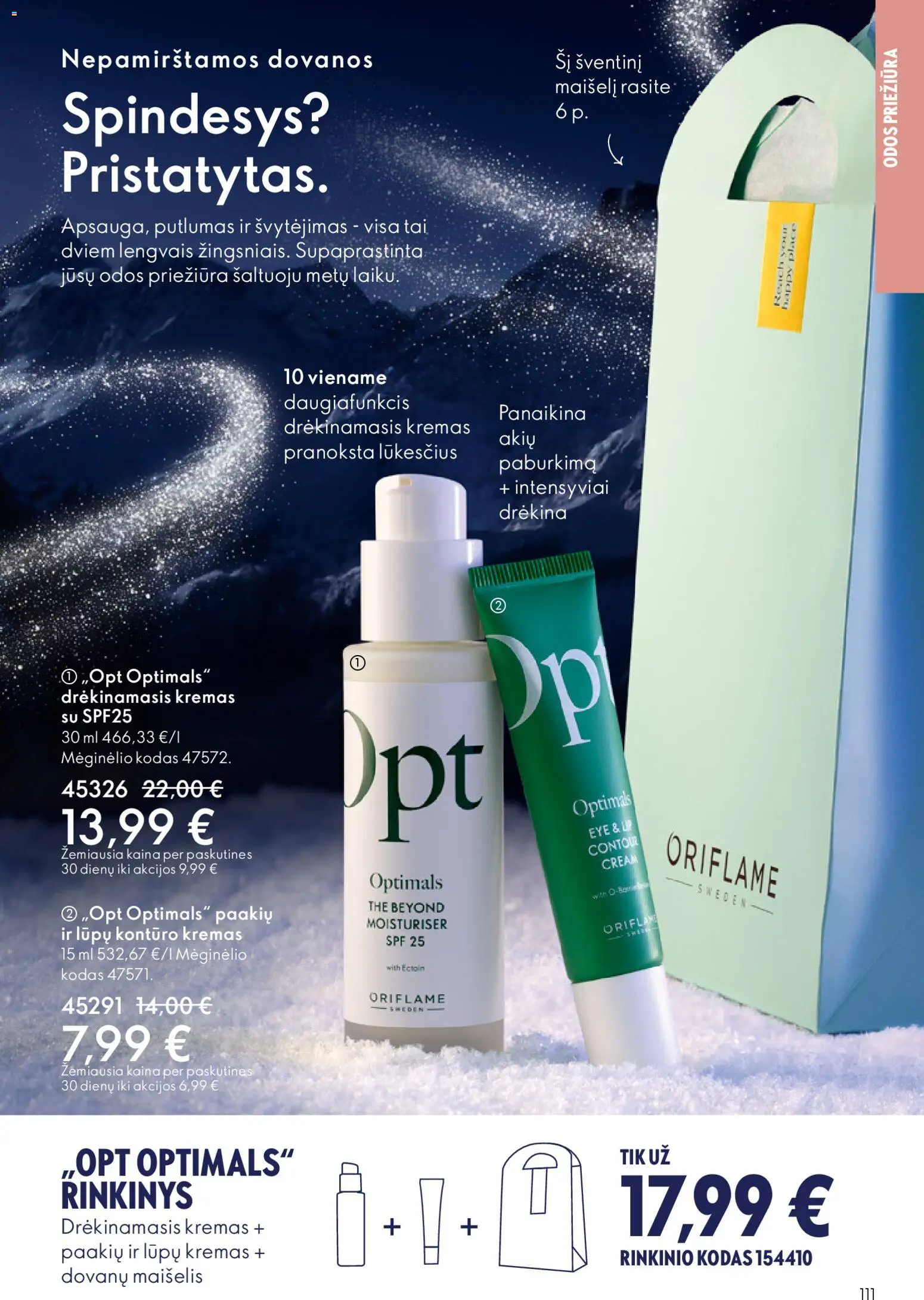 Oriflame akcijos nuo 10.12.2025 | Puslapis: 111 | Prekių: Kremas