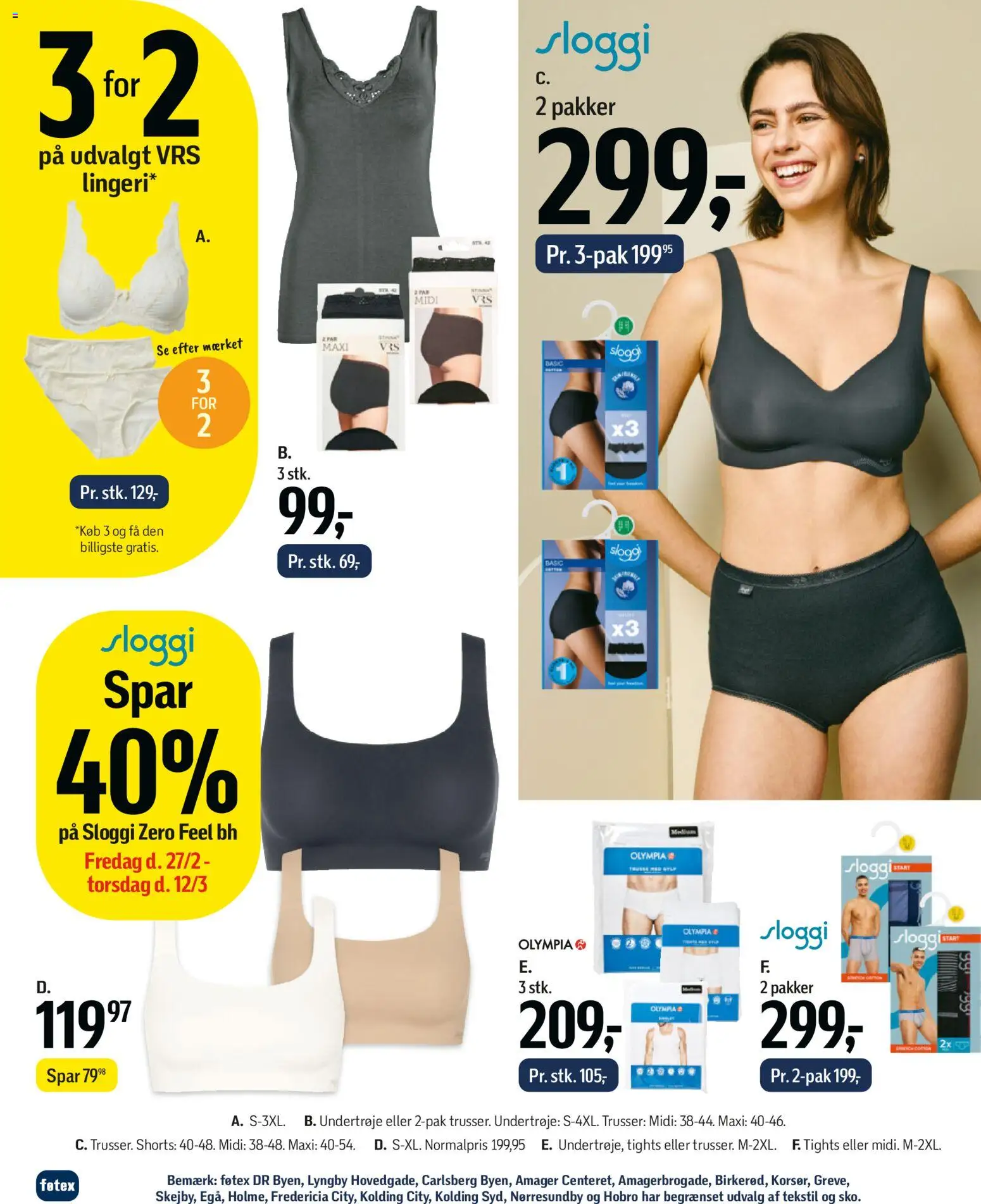 Føtex tilbudsavis – gyldig fra 27.02.2026 | Side: 80 | Produkter: Shorts, Trusser, BH, Tights