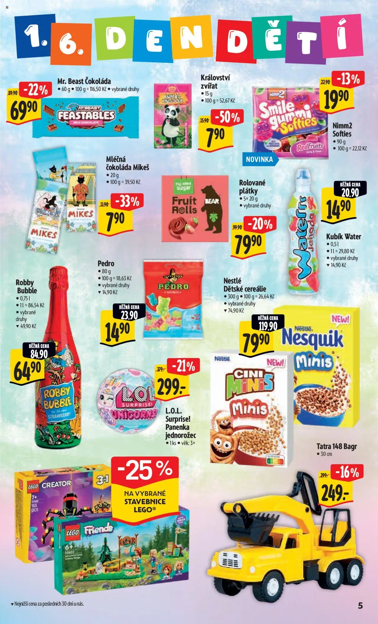 Albert leták - Hypermarket od 28.05.2025 | Strana: 11 | Produkty: Panenka, Čokoláda, Stavebnice, Lego Friends