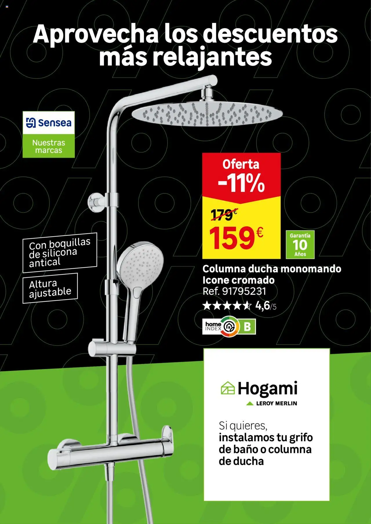 Leroy Merlin Black Friday │ válido desde el 21.10.2025 | Página: 25 | Productos: Baño, Ducha