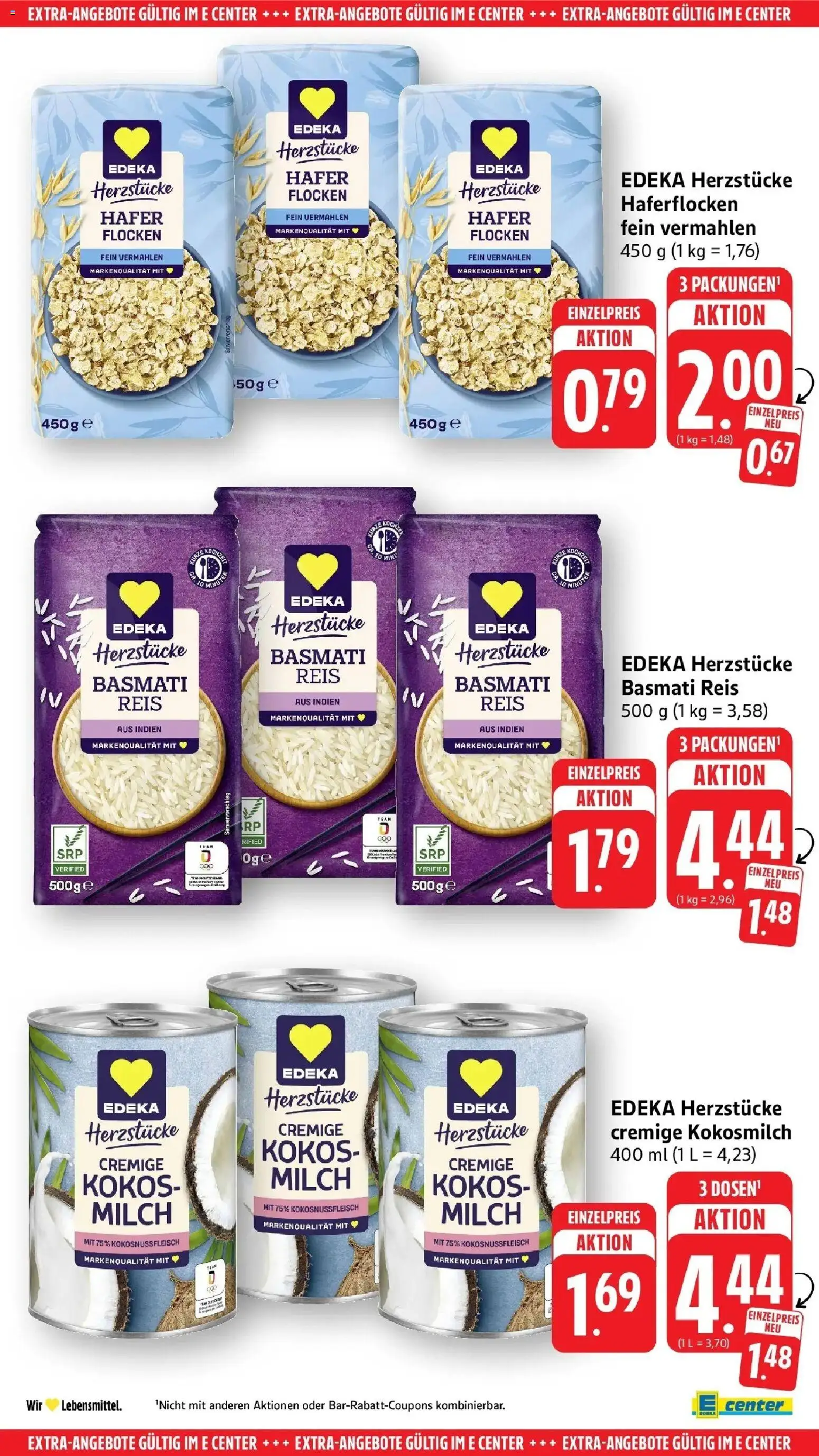 Angebote – gültig ab 16.03.2026 | Seite: 51 | Produkte: Milch, Reis, Flocken