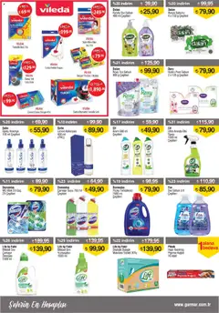 Gürmar Katalog - 01.09.2025 tarihinden itibaren geçerlidir | Sayfa: 14 | Ürünler: Banyo, Krem, Sabun, Yüzey temizleyici