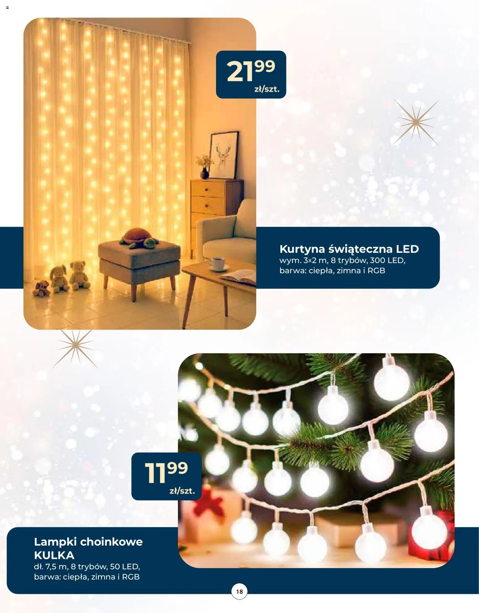 Mrówka Gazetka od 04.12.2025 | Strona: 18 | Produkty: Lampki choinkowe, Lampki